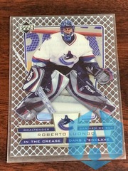 2007-08 McDonald's Upper Deck In the Crease #ICRL Roberto Luongo Clear Cut